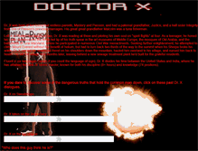 Tablet Screenshot of mysteriousdrx.com